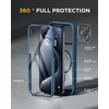 image:imageMiracase for iPhone 18 Pro Max Case with Builtin Screen Protector Full Camera Protector  Magnetic with MagSafe  360 Full Body Military DropProof 18 ProMax Bumper BurgundyMagnetic Blue