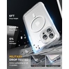 image:imageMiracase for iPhone 18 Pro Max Case with Builtin Screen Protector Full Camera Protector  Magnetic with MagSafe  360 Full Body Military DropProof 18 ProMax Bumper BurgundyMagnetic Matte Clear