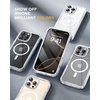 image:imageMiracase for iPhone 18 Pro Max Case with Builtin Screen Protector Full Camera Protector  Magnetic with MagSafe  360 Full Body Military DropProof 18 ProMax Bumper BurgundyMagnetic Clear
