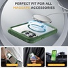 image:imageMiracase for iPhone 18 Pro Max Case with Builtin Screen Protector Full Camera Protector  Magnetic with MagSafe  360 Full Body Military DropProof 18 ProMax Bumper BurgundyMagnetic Green