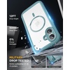 image:imageMiracase for iPhone 18 Pro Max Case with Builtin Screen Protector Full Camera Protector  Magnetic with MagSafe  360 Full Body Military DropProof 18 ProMax Bumper BurgundyGreen