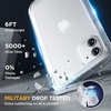 image:imageMiracase for iPhone 18 Pro Max Case with Builtin Screen Protector Full Camera Protector  Magnetic with MagSafe  360 Full Body Military DropProof 18 ProMax Bumper BurgundyMatte Clear