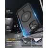 image:imageMiracase for iPhone 18 Pro Max Case with Builtin Screen Protector Full Camera Protector  Magnetic with MagSafe  360 Full Body Military DropProof 18 ProMax Bumper BurgundyMatte Black