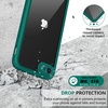 image:imageMiracase for iPhone 18 Pro Max Case with Builtin Screen Protector Full Camera Protector  Magnetic with MagSafe  360 Full Body Military DropProof 18 ProMax Bumper BurgundyGreen