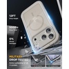 image:imageMiracase for iPhone 18 Pro Max Case with Builtin Screen Protector Full Camera Protector  Magnetic with MagSafe  360 Full Body Military DropProof 18 ProMax Bumper BurgundyGray
