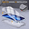 image:imageMiracase for iPhone 18 Pro Max Case with Builtin Screen Protector Full Camera Protector  Magnetic with MagSafe  360 Full Body Military DropProof 18 ProMax Bumper BurgundyMagnetic Clear