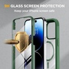 image:imageMiracase for iPhone 18 Pro Max Case with Builtin Screen Protector Full Camera Protector  Magnetic with MagSafe  360 Full Body Military DropProof 18 ProMax Bumper BurgundyMagnetic Green