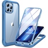 image:imageMiracase for iPhone 18 Pro Max Case with Builtin Screen Protector Full Camera Protector  Magnetic with MagSafe  360 Full Body Military DropProof 18 ProMax Bumper BurgundyBlue