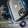 image:imageMiracase for iPhone 18 Pro Max Case with Builtin Screen Protector Full Camera Protector  Magnetic with MagSafe  360 Full Body Military DropProof 18 ProMax Bumper BurgundyBlack