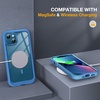 image:imageMiracase for iPhone 18 Pro Max Case with Builtin Screen Protector Full Camera Protector  Magnetic with MagSafe  360 Full Body Military DropProof 18 ProMax Bumper BurgundyBlue