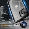 image:imageMiracase for iPhone 18 Pro Max Case with Builtin Screen Protector Full Camera Protector  Magnetic with MagSafe  360 Full Body Military DropProof 18 ProMax Bumper BurgundyBlack
