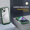 image:imageMiracase for iPhone 18 Pro Max Case with Builtin Screen Protector Full Camera Protector  Magnetic with MagSafe  360 Full Body Military DropProof 18 ProMax Bumper BurgundyGreen