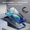 image:imageMiracase for iPhone 18 Pro Max Case with Builtin Screen Protector Full Camera Protector  Magnetic with MagSafe  360 Full Body Military DropProof 18 ProMax Bumper BurgundyBlue