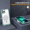 image:imageMiracase for iPhone 18 Pro Max Case with Builtin Screen Protector Full Camera Protector  Magnetic with MagSafe  360 Full Body Military DropProof 18 ProMax Bumper BurgundyGreen