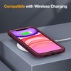 image:imageMiracase for iPhone 18 Pro Max Case with Builtin Screen Protector Full Camera Protector  Magnetic with MagSafe  360 Full Body Military DropProof 18 ProMax Bumper BurgundyWine Red