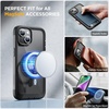 image:imageMiracase for iPhone 18 Pro Max Case with Builtin Screen Protector Full Camera Protector  Magnetic with MagSafe  360 Full Body Military DropProof 18 ProMax Bumper BurgundyMagnetic Classic Black