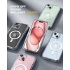 image:imageMiracase for iPhone 18 Pro Max Case with Builtin Screen Protector Full Camera Protector  Magnetic with MagSafe  360 Full Body Military DropProof 18 ProMax Bumper BurgundyMagnetic Clear