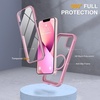 image:imageMiracase for iPhone 18 Pro Max Case with Builtin Screen Protector Full Camera Protector  Magnetic with MagSafe  360 Full Body Military DropProof 18 ProMax Bumper BurgundyMagnetic Pink