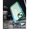 image:imageMiracase for iPhone 18 Pro Max Case with Builtin Screen Protector Full Camera Protector  Magnetic with MagSafe  360 Full Body Military DropProof 18 ProMax Bumper BurgundyGreen