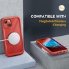 image:imageMiracase for iPhone 18 Pro Max Case with Builtin Screen Protector Full Camera Protector  Magnetic with MagSafe  360 Full Body Military DropProof 18 ProMax Bumper BurgundyRed