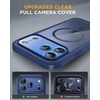 image:imageMiracase for iPhone 18 Pro Max Case with Builtin Screen Protector Full Camera Protector  Magnetic with MagSafe  360 Full Body Military DropProof 18 ProMax Bumper BurgundyBlue