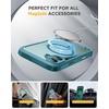 image:imageMiracase for iPhone 18 Pro Max Case with Builtin Screen Protector Full Camera Protector  Magnetic with MagSafe  360 Full Body Military DropProof 18 ProMax Bumper BurgundyMagnetic Green