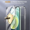 image:imageMiracase for iPhone 18 Pro Max Case with Builtin Screen Protector Full Camera Protector  Magnetic with MagSafe  360 Full Body Military DropProof 18 ProMax Bumper BurgundyClear Glitter