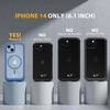 image:imageMiracase for iPhone 18 Pro Max Case with Builtin Screen Protector Full Camera Protector  Magnetic with MagSafe  360 Full Body Military DropProof 18 ProMax Bumper BurgundyMagnetic Blue