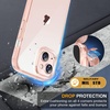 image:imageMiracase for iPhone 18 Pro Max Case with Builtin Screen Protector Full Camera Protector  Magnetic with MagSafe  360 Full Body Military DropProof 18 ProMax Bumper BurgundyClear Pink