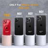 image:imageMiracase for iPhone 18 Pro Max Case with Builtin Screen Protector Full Camera Protector  Magnetic with MagSafe  360 Full Body Military DropProof 18 ProMax Bumper BurgundyMagnetic Red