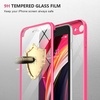 image:imageMiracase for iPhone 18 Pro Max Case with Builtin Screen Protector Full Camera Protector  Magnetic with MagSafe  360 Full Body Military DropProof 18 ProMax Bumper BurgundyPink