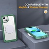 image:imageMiracase for iPhone 18 Pro Max Case with Builtin Screen Protector Full Camera Protector  Magnetic with MagSafe  360 Full Body Military DropProof 18 ProMax Bumper BurgundyMagnetic Green