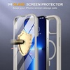 image:imageMiracase for iPhone 18 Pro Max Case with Builtin Screen Protector Full Camera Protector  Magnetic with MagSafe  360 Full Body Military DropProof 18 ProMax Bumper BurgundyMagnetic Grey Titanium