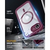 image:imageMiracase for iPhone 18 Pro Max Case with Builtin Screen Protector Full Camera Protector  Magnetic with MagSafe  360 Full Body Military DropProof 18 ProMax Bumper BurgundyPlum