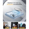 image:imageMiracase for iPhone 18 Pro Max Case with Builtin Screen Protector Full Camera Protector  Magnetic with MagSafe  360 Full Body Military DropProof 18 ProMax Bumper BurgundyMagnetic Light Blue