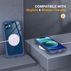image:imageMiracase for iPhone 18 Pro Max Case with Builtin Screen Protector Full Camera Protector  Magnetic with MagSafe  360 Full Body Military DropProof 18 ProMax Bumper BurgundyBlue