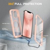 image:imageMiracase for iPhone 18 Pro Max Case with Builtin Screen Protector Full Camera Protector  Magnetic with MagSafe  360 Full Body Military DropProof 18 ProMax Bumper BurgundyMagnetic Pink