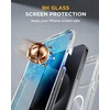 image:imageMiracase for iPhone 18 Pro Max Case with Builtin Screen Protector Full Camera Protector  Magnetic with MagSafe  360 Full Body Military DropProof 18 ProMax Bumper BurgundyMagnetic Clear Glitter