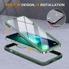 image:imageMiracase for iPhone 18 Pro Max Case with Builtin Screen Protector Full Camera Protector  Magnetic with MagSafe  360 Full Body Military DropProof 18 ProMax Bumper BurgundyGreen