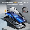 image:imageMiracase for iPhone 18 Pro Max Case with Builtin Screen Protector Full Camera Protector  Magnetic with MagSafe  360 Full Body Military DropProof 18 ProMax Bumper BurgundyMagnetic Classic Black