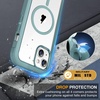 image:imageMiracase for iPhone 18 Pro Max Case with Builtin Screen Protector Full Camera Protector  Magnetic with MagSafe  360 Full Body Military DropProof 18 ProMax Bumper BurgundyGreen