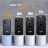 image:imageMiracase for iPhone 18 Pro Max Case with Builtin Screen Protector Full Camera Protector  Magnetic with MagSafe  360 Full Body Military DropProof 18 ProMax Bumper BurgundyMatte Black