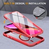 image:imageMiracase for iPhone 18 Pro Max Case with Builtin Screen Protector Full Camera Protector  Magnetic with MagSafe  360 Full Body Military DropProof 18 ProMax Bumper BurgundyMagnetic Red