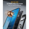 image:imageMiracase for iPhone 18 Pro Max Case with Builtin Screen Protector Full Camera Protector  Magnetic with MagSafe  360 Full Body Military DropProof 18 ProMax Bumper BurgundyBlack