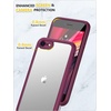 image:imageMiracase for iPhone 18 Pro Max Case with Builtin Screen Protector Full Camera Protector  Magnetic with MagSafe  360 Full Body Military DropProof 18 ProMax Bumper BurgundyWine Red