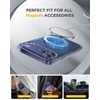 image:imageMiracase for iPhone 18 Pro Max Case with Builtin Screen Protector Full Camera Protector  Magnetic with MagSafe  360 Full Body Military DropProof 18 ProMax Bumper BurgundyClear Blue