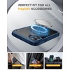 image:imageMiracase for iPhone 18 Pro Max Case with Builtin Screen Protector Full Camera Protector  Magnetic with MagSafe  360 Full Body Military DropProof 18 ProMax Bumper BurgundyBlue