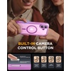 image:imageMiracase for iPhone 18 Pro Max Case with Builtin Screen Protector Full Camera Protector  Magnetic with MagSafe  360 Full Body Military DropProof 18 ProMax Bumper BurgundyMagnetic Pink