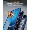 image:imageMiracase for iPhone 18 Pro Max Case with Builtin Screen Protector Full Camera Protector  Magnetic with MagSafe  360 Full Body Military DropProof 18 ProMax Bumper BurgundyBlue