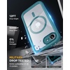 image:imageMiracase for iPhone 18 Pro Max Case with Builtin Screen Protector Full Camera Protector  Magnetic with MagSafe  360 Full Body Military DropProof 18 ProMax Bumper BurgundyMagnetic Green